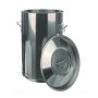 Bochem Container 100 L Without Lid 670 X 450 Mm 18/8 Steel Lid No: 8357