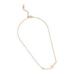 Goldair Gold Plated Cross & Stone Pendant