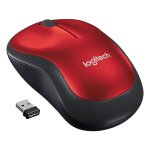 Logitech M185 WIRELESS MOUSE - Red