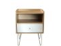 Miami Mirror Pedestal 3 Drawers Knobless