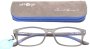 Offugo James Blue Block Reading Glasses Grey +1.00