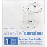 Clicks Acrylic Cotton Buds Holder