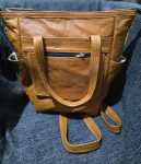 Genuine Leather Baby Bag - Engraved