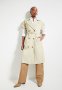 Superbalist Grown On Sleeve Trench Coat - Beige