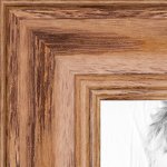 ArtToFrames 24X36 Inch Honey Stain On Solid Red Oak Wood Picture Frame WOM0066-59504-YHNY-24X36