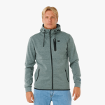 Mens Anti Series Departed Zip Thru Jacket Moss - 10XL