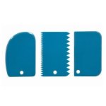 Blue Scraper Set Of 3
