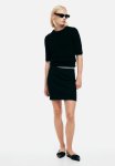 Short Pencil Skirt - Black
