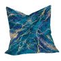 Gold And Blue Marble Luxury Scatter Large