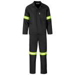 Trade Poly Cotton Conti Suit - Reflective Arms & Legs - White 58