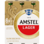 Premium Lager Beer Bottles 6 X 330ML