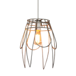 Protea Pendant - Light Grey Ferrotex