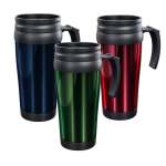 Plastic Travel Mug 425ML F00785 – Click On Item For Colour Options