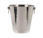 Ice Bucket Hammered S S 20X21CM
