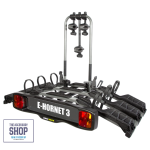Bike Tow Ball Platform Bike E-bike Compatible 3 Bike Carrier Buzzrack E-hornet