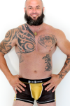 Beard Bastard Boxers Gold mustard