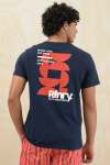 Graphic T-Shirt - XL Navy