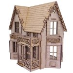 3D Wooden Model Betsy Hagar Home