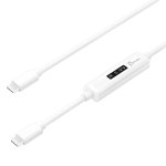 J5CREATE JUCP14 Type-c To Type-c Power Meter Charging Cable