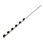 F pole – 6LINE Straight Tube White
