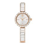 SWAROVSKI Matrix Bangle Swiss Made White Rose Gold Watch