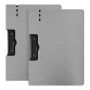 2 Pcs Metallic Striped Texture Clipboards For A4 Paper - Horizontal