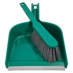 Compact Dustpan And Brush Set Assorted Colors 2 Piece