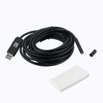 5M 6 LED USB Waterproof Endoscope Borescope Snake Inspection Video Camera 7MM