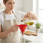 Foldable Silicone Kitchen Funnel