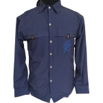 Assassin Long Sleeve Tech Shirt Navy Blue