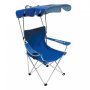 Folding Beach Chair With Sunshade Canopy