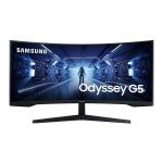 Samsung Odyssey G55T 34" Uwqhd 1MS 165HZ Va Amd Freesync Premium 1000R Curved Gaming Monitor