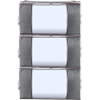 Large Storage Bags Organizer For Clothes Blanket Bedding Set Of 3