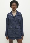 Superbalist Denim Longer Length Parka - Dark Blue