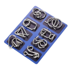 3D Metal Puzzles Pack Of 8