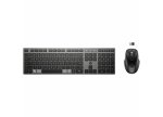 HP 725 Multi Rechargeable Wireless Keyboard & Mouse Combo Multi-device Rechargeable Silent Keys Wireless New