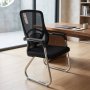 Mesh Back Visitor Office Chair With Armrests