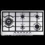 ELBA Elio 90CM 5-BURNER Gas Hob Stainless Steel