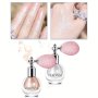 4 Colors Body Glitter Highlighter Powder Spray High Gloss Shimmer Sparkling Glow For Lips Eyes Hair Face And Body Makeup For Music Festival