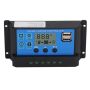 Pwm Solar Charge Controller 12V 24V 80A Lcd Display For Photovoltaic System