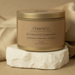 Chard&co Travel Tin Candle – Butterscotch Chardonnay