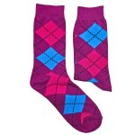 Adult Argyle Anklet Socks - Factory Plaza
