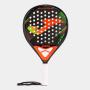 Slam Pro Padel Racket - Black/fluor Coral