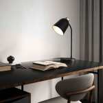 Larry LED Table Lamp - Rechargeable And Dimmable Black Or White - White