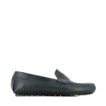 Classic Leather Loafer -navy