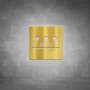 Meeting Room/boardroom Sign D02 - Polished Brass