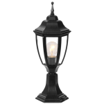 6 Panel Pillar Die Cast Aluminium Light Fitting