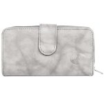 Julia Buxton Heiress Leather Checkbook Wallet