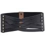 Fashion Elastic Waist Slimming Leather Corset Belt