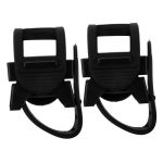 Soesfoufu 2PCS Walker Cane Holder Crutch Support Kit For Wheelchair Scooter Easy Install